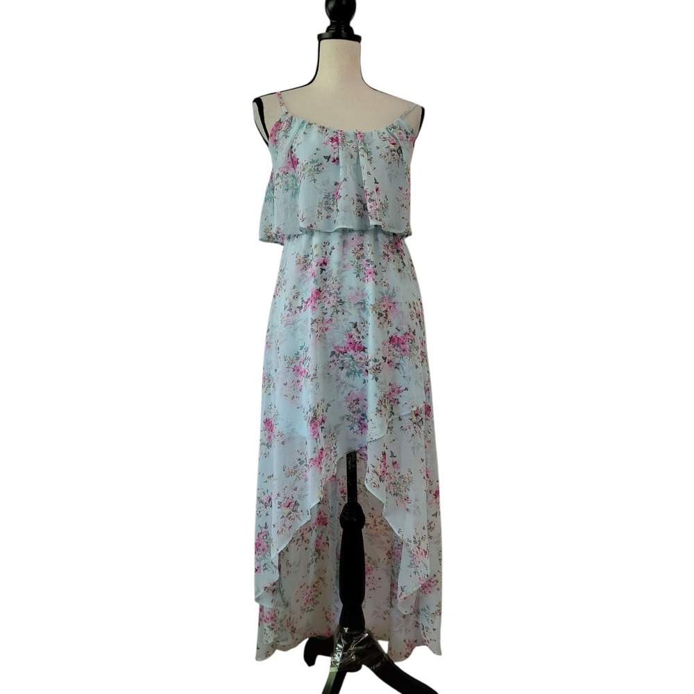 💕DISNEY'S CINDERELLA Floral High Low Dress Size‎ XS